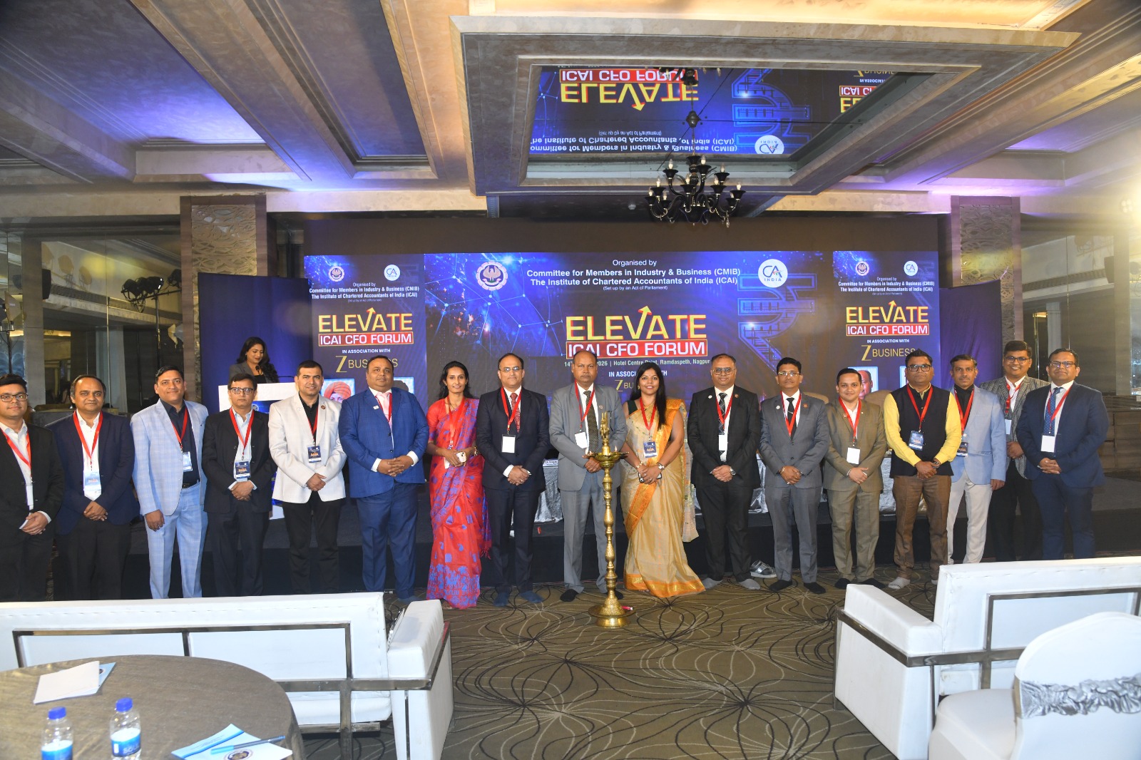 आईसीएआई नागपुर द्वारा सीएफओ मीट ELEVATE 2026 का आयोजन